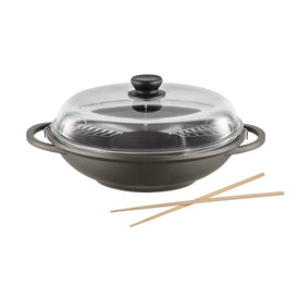 Tradition 13.5"/5.25-Quart Wok with Lid