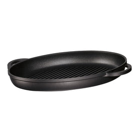 SignoCast Non-Stick 15.5" x 10" Fish Grill Pan