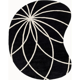 Forum 8' x 10' Kidney-Shaped Area Rug