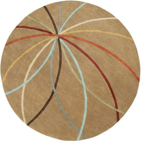 Forum 8' Round Area Rug