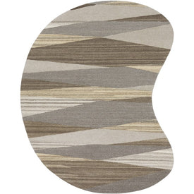 Forum 6' x 9' Kidney-Shaped Area Rug