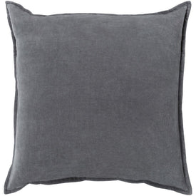 20" x 20" Cotton Velvet Pillow with Insert