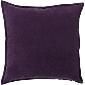 18" x 18" Cotton Velvet Pillow with Insert