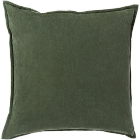 22" x 22" Cotton Velvet Pillow with Insert