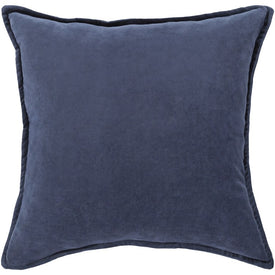 20" x 20" Cotton Velvet Pillow with Insert