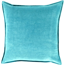 18" x 18" Cotton Velvet Pillow with Insert