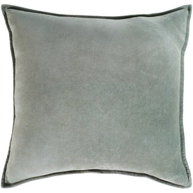 18" x 18" Cotton Velvet Pillow with Insert