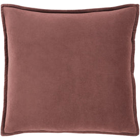 18" x 18" Cotton Velvet Pillow with Insert