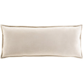 12" x 30" Cotton Velvet Pillow with Insert