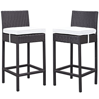 Product Image: EEI-1281-EXP-WHI Outdoor/Patio Furniture/Patio Bar Furniture