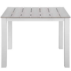 EEI-1507-WHI-LGR Outdoor/Patio Furniture/Outdoor Tables