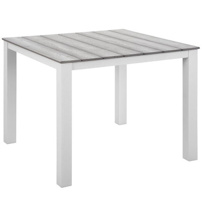 Product Image: EEI-1507-WHI-LGR Outdoor/Patio Furniture/Outdoor Tables