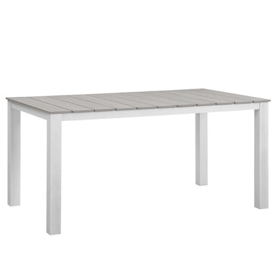 Product Image: EEI-1508-WHI-LGR Outdoor/Patio Furniture/Outdoor Tables