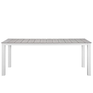 EEI-1509-WHI-LGR Outdoor/Patio Furniture/Outdoor Tables