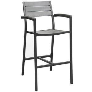 EEI-1510-BRN-GRY Outdoor/Patio Furniture/Patio Bar Furniture