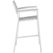 EEI-1510-WHI-LGR Outdoor/Patio Furniture/Patio Bar Furniture