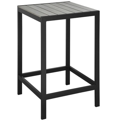 Product Image: EEI-1511-BRN-GRY Outdoor/Patio Furniture/Outdoor Tables