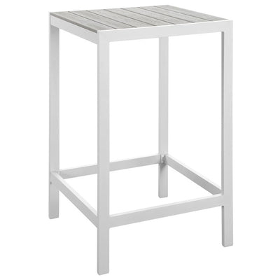 Product Image: EEI-1511-WHI-LGR Outdoor/Patio Furniture/Outdoor Tables