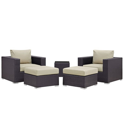 Product Image: EEI-1809-EXP-BEI-SET Outdoor/Patio Furniture/Patio Conversation Sets