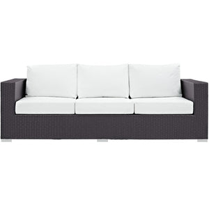 EEI-1844-EXP-WHI Outdoor/Patio Furniture/Outdoor Sofas