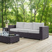 EEI-1844-EXP-WHI Outdoor/Patio Furniture/Outdoor Sofas