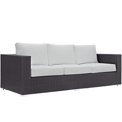 Product Image: EEI-1844-EXP-WHI Outdoor/Patio Furniture/Outdoor Sofas