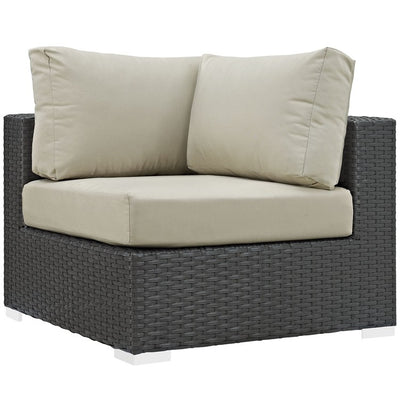EEI-1856-CHC-BEI Outdoor/Patio Furniture/Outdoor Sofas
