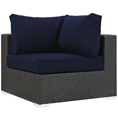EEI-1856-CHC-NAV Outdoor/Patio Furniture/Outdoor Sofas