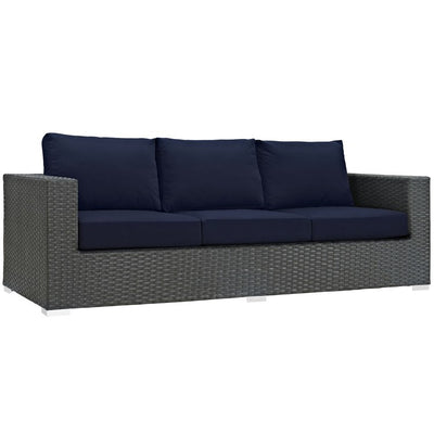 Product Image: EEI-1860-CHC-NAV Outdoor/Patio Furniture/Outdoor Sofas