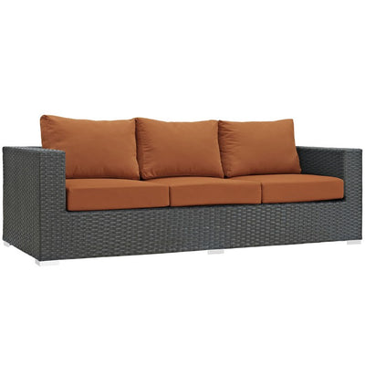 Product Image: EEI-1860-CHC-TUS Outdoor/Patio Furniture/Outdoor Sofas