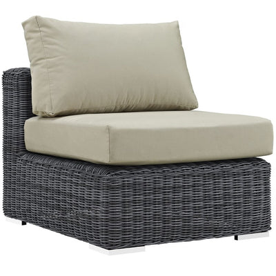 Product Image: EEI-1868-GRY-BEI Outdoor/Patio Furniture/Outdoor Sofas