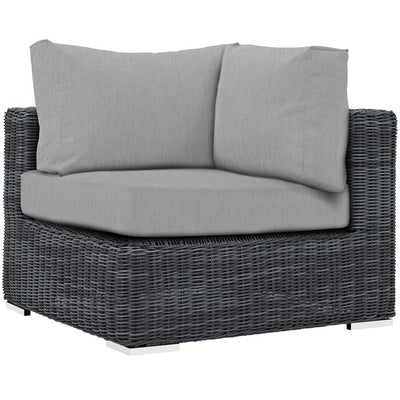 Product Image: EEI-1870-GRY-GRY Outdoor/Patio Furniture/Outdoor Sofas