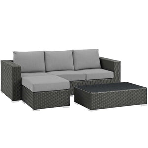 EEI-1889-CHC-GRY-SET Outdoor/Patio Furniture/Outdoor Sofas