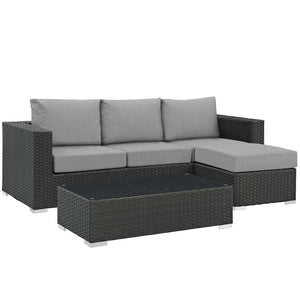 EEI-1889-CHC-GRY-SET Outdoor/Patio Furniture/Outdoor Sofas