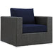 EEI-1891-CHC-NAV-SET Outdoor/Patio Furniture/Patio Conversation Sets