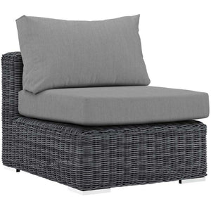 EEI-1902-GRY-GRY-SET Outdoor/Patio Furniture/Outdoor Sofas