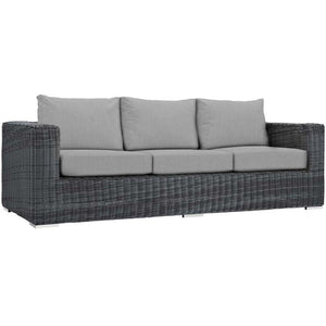 EEI-1903-GRY-GRY-SET Outdoor/Patio Furniture/Outdoor Sofas