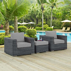 EEI-1905-GRY-GRY-SET Outdoor/Patio Furniture/Patio Conversation Sets