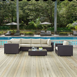 EEI-2157-EXP-BEI-SET Outdoor/Patio Furniture/Outdoor Sofas