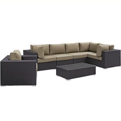 Product Image: EEI-2157-EXP-MOC-SET Outdoor/Patio Furniture/Outdoor Sofas