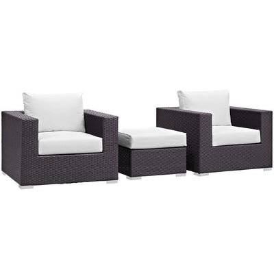 Product Image: EEI-2174-EXP-WHI-SET Outdoor/Patio Furniture/Patio Conversation Sets