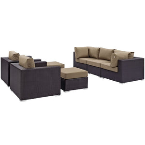 EEI-2200-EXP-MOC-SET Outdoor/Patio Furniture/Outdoor Sofas