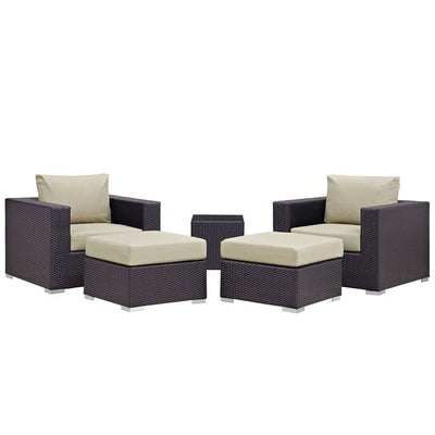 Product Image: EEI-2201-EXP-BEI-SET Outdoor/Patio Furniture/Patio Conversation Sets