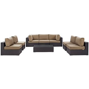 EEI-2205-EXP-MOC-SET Outdoor/Patio Furniture/Outdoor Sofas