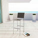 EEI-2255-SLV-GRY Outdoor/Patio Furniture/Patio Bar Furniture