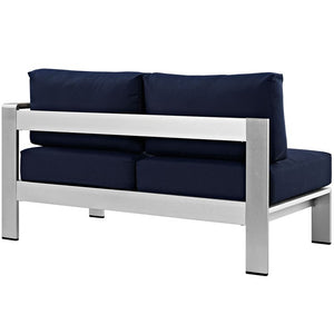 EEI-2262-SLV-NAV Outdoor/Patio Furniture/Outdoor Sofas
