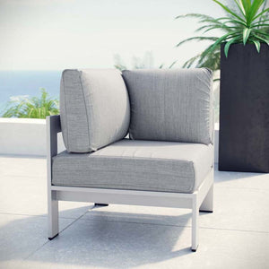 EEI-2264-SLV-GRY Outdoor/Patio Furniture/Outdoor Sofas
