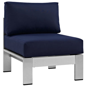EEI-2564-SLV-NAV Outdoor/Patio Furniture/Outdoor Sofas