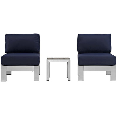 Product Image: EEI-2598-SLV-NAV Outdoor/Patio Furniture/Patio Conversation Sets