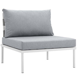 EEI-2619-WHI-GRY-SET Outdoor/Patio Furniture/Outdoor Sofas